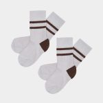2 pack Rib Socks