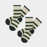 2 Pack Stripe Socks