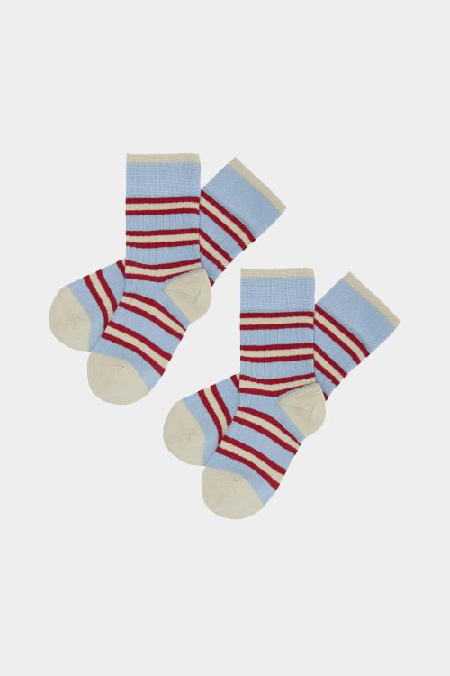 2 Pack Stripe Socks