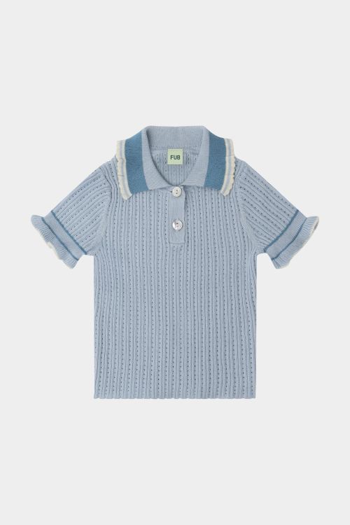 Baby Pointelle Polo