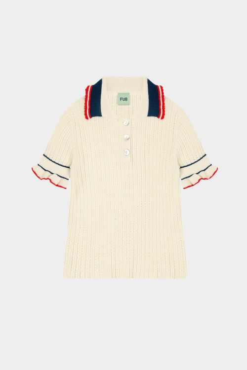 Pointelle Polo