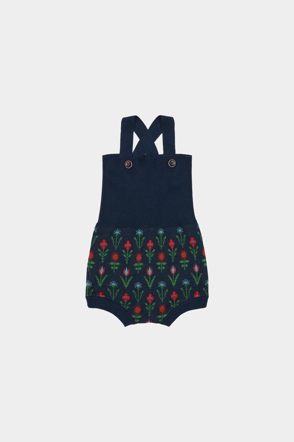 Baby Jacquard Romper
