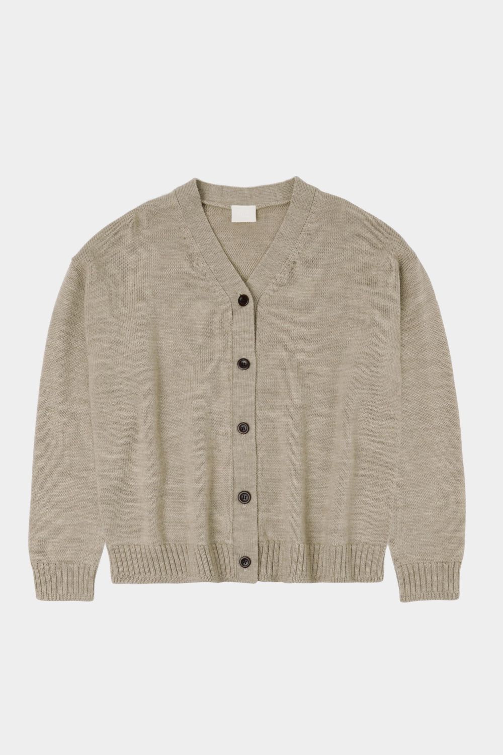 Raw Wool Cardigan